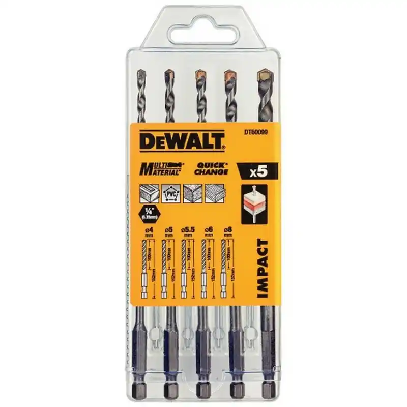 DeWALT DT60099-QZ 5-teiliges Bohrerset Meistverkauft