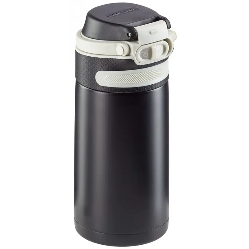 Neu LEIFHEIT Flip Isolierbecher 350 ml schwarz 03243