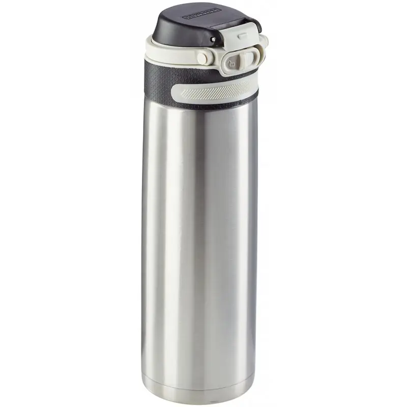 LEIFHEIT Flip Isolierbecher 600 ml silber 03272 Begrenztes Angebot