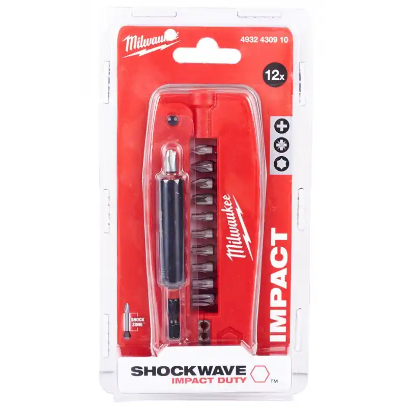 Jetzt Bestellen Milwaukee Shockwave Impact duty Bitset 12- teilig 4932430910