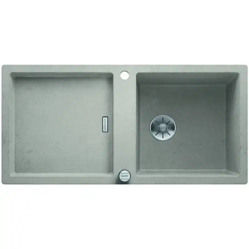 Echt BLANCO Einbauspüle ADON XL 6 S Silgranit beton-style, InFino 525298