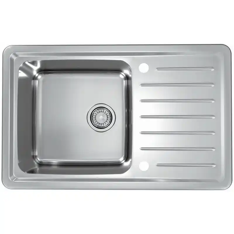 ALVEUS GALEO 20 Edelstahlspüle, 790 x 500 mm, Satin 1128553 Mega-Angebot