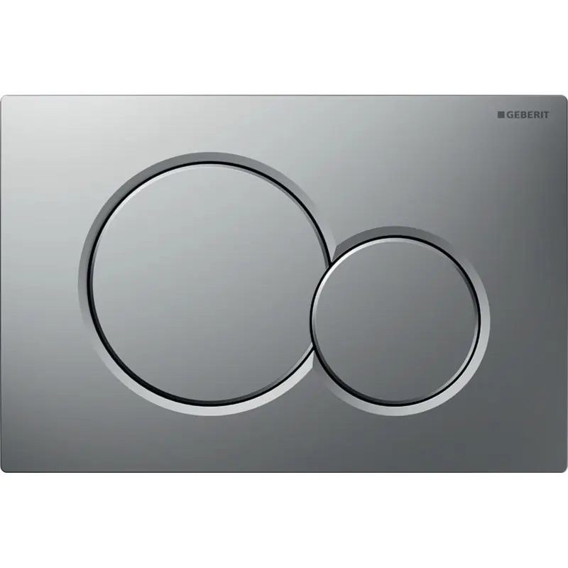 Geberit Betätigungsplatte Sigma01, für 2-Mengen-Spülung, mattchrom-lackiert 115.770.JQ.5 Preisreduziert