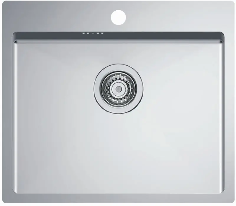 ALVEUS QUARTO 10 Edelstahlspüle, 550 x 480 mm 1124382 Preis Gesenkt