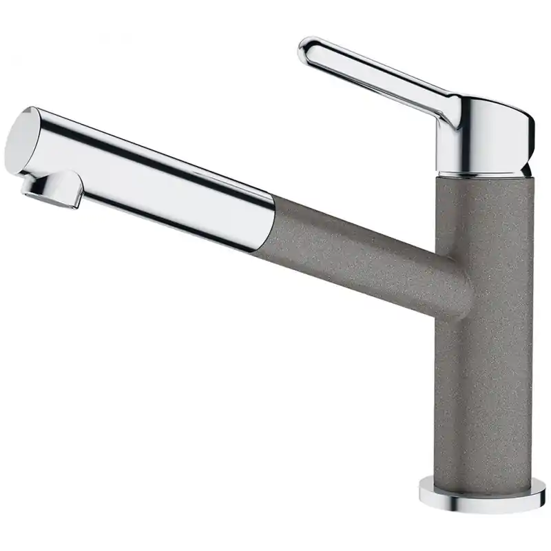 Aktuell Franke FC 3055.084 ORBIT Küchenarmatur Zugauslauf, Steingrau 115.0623.141