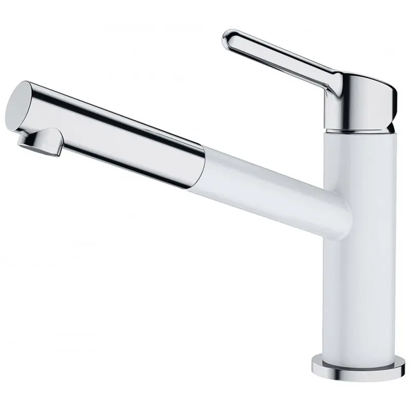 Franke FC 3055.094 ORBIT Küchenarmatur Zugauslauf, Polar White 115.0623.139 Markenprodukt
