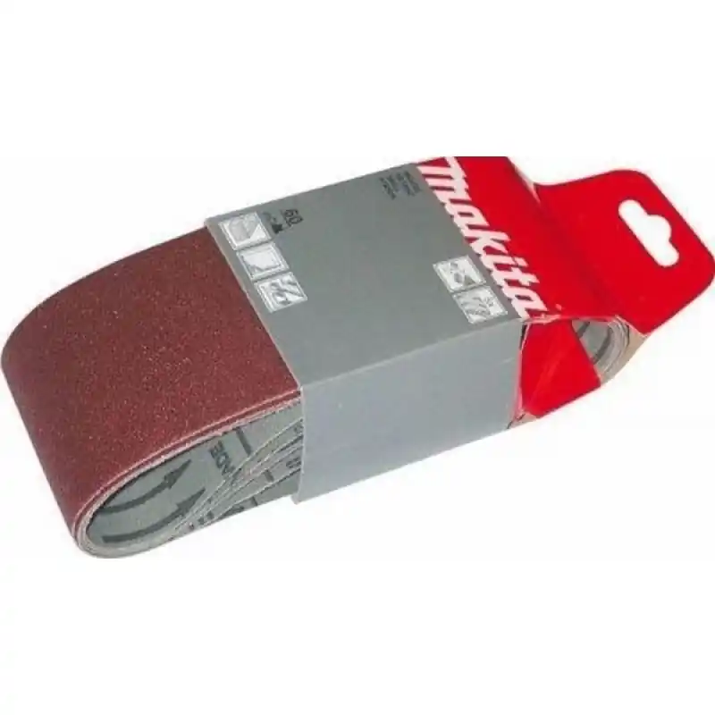 Zertifiziert Makita P-51144 Schleifband 76 x 610mm, K40, 25Stk., 9920, 9924DB