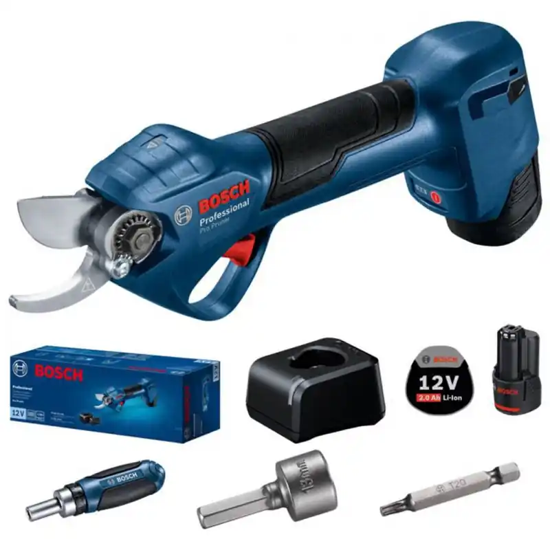 Top-Preis BOSCH Pro Pruner Akku-Gartenschere 12V, 2x 3Ah 06019K1021
