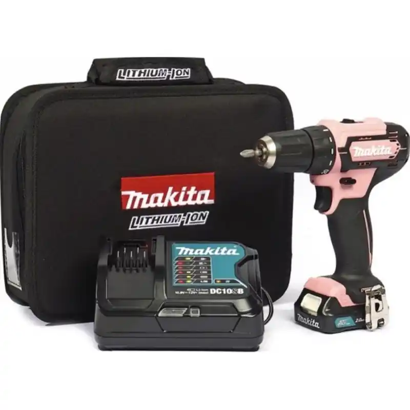 Versand Am Gleichen Tag Makita DF333DSAP1 Akku-Bohrschrauber CXT (1x2,0Ah/12V) PINK
