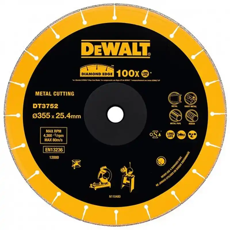 DeWALT DT3752-QZ Diamanttrennscheibe 355 x 25,4mm Billig