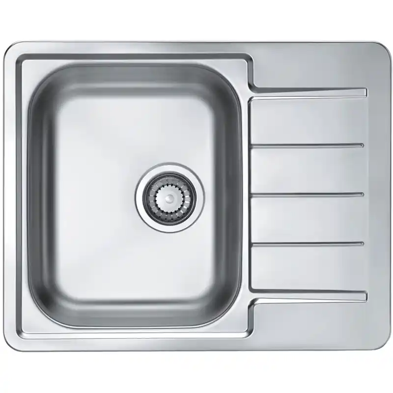 Kracherpreis ALVEUS LINE 110 Edelstahlspüle, 615 x 500 mm, Natur 1125356