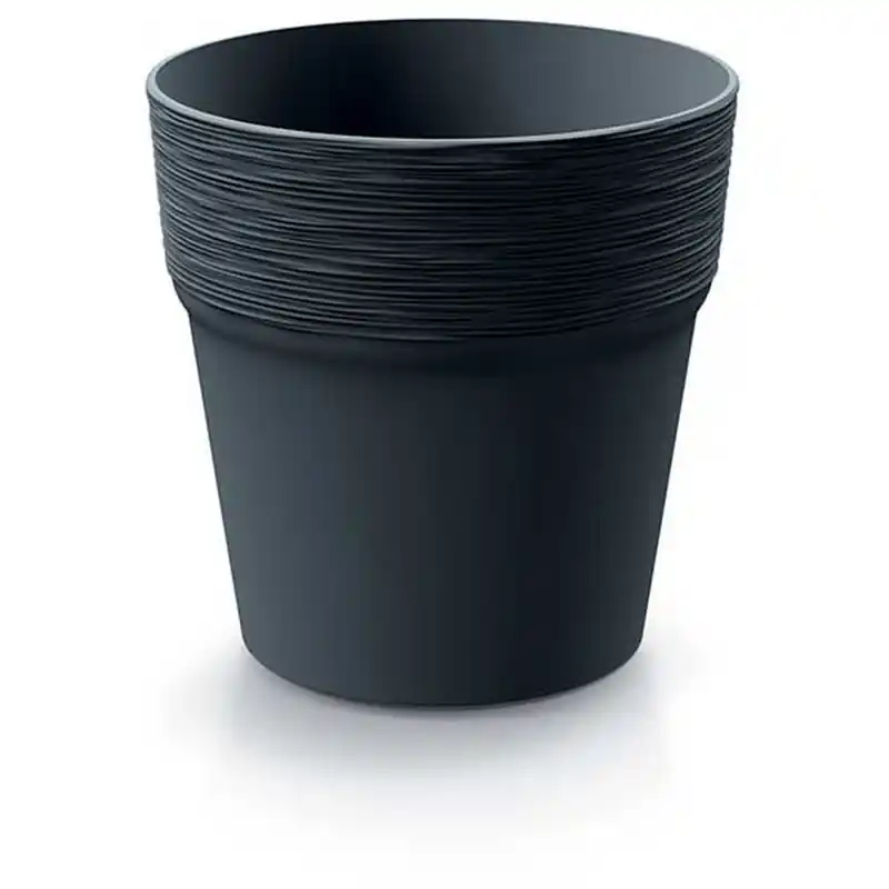 Preis Gesenkt Prosperplast FURU Blumentopf 12cm, Anthrazit DFA120