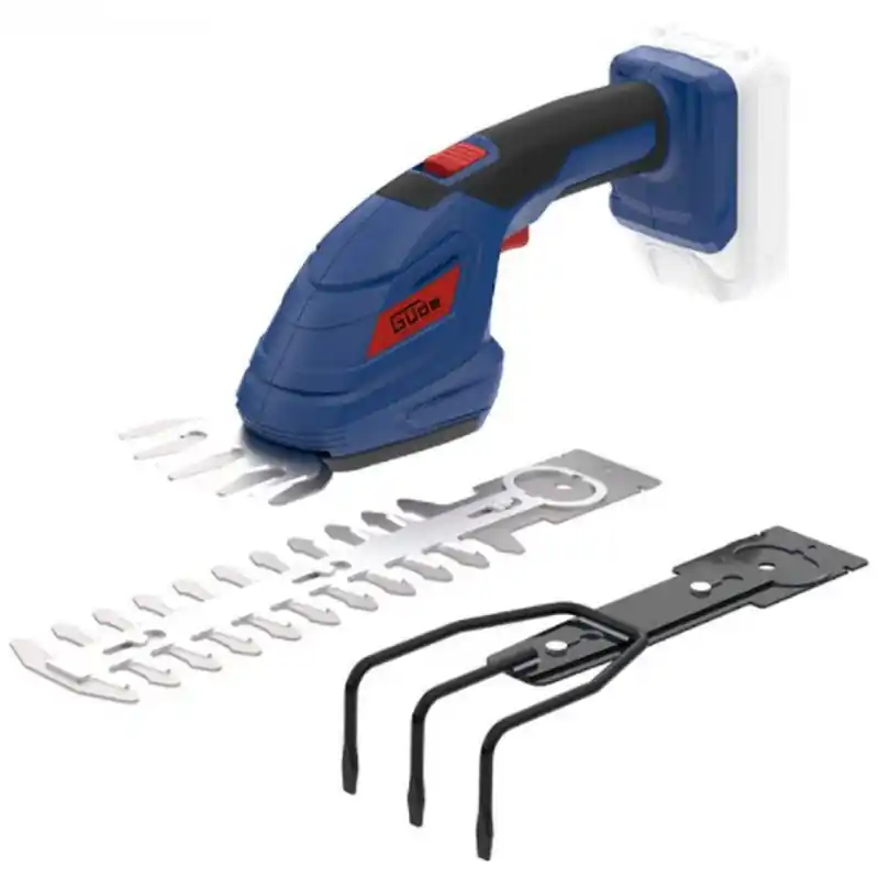 GÜDE Akku Gartenpflege-Set, GPS 18-0, Strauchschere, Heckenschere 58405 Expressversand