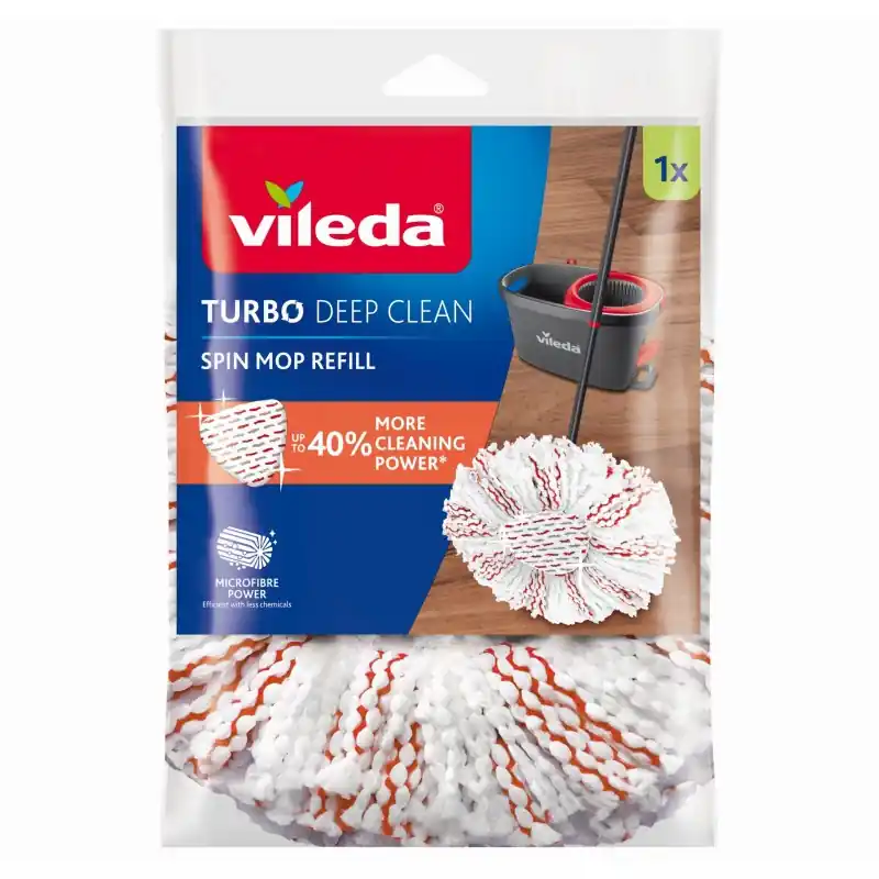 VILEDA TURBO 3in1 Microfaser Ersatzpad 167749 Billig