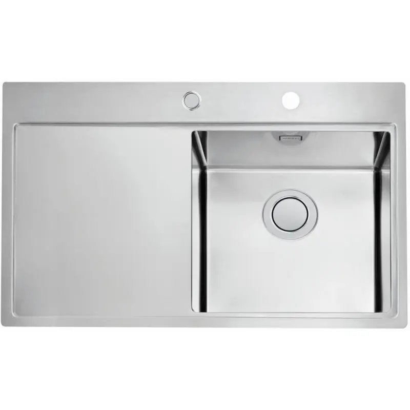 ALVEUS PURE 40 UP R Edelstahlspüle, 790 x 525 mm, rechts 1123790 Markenware