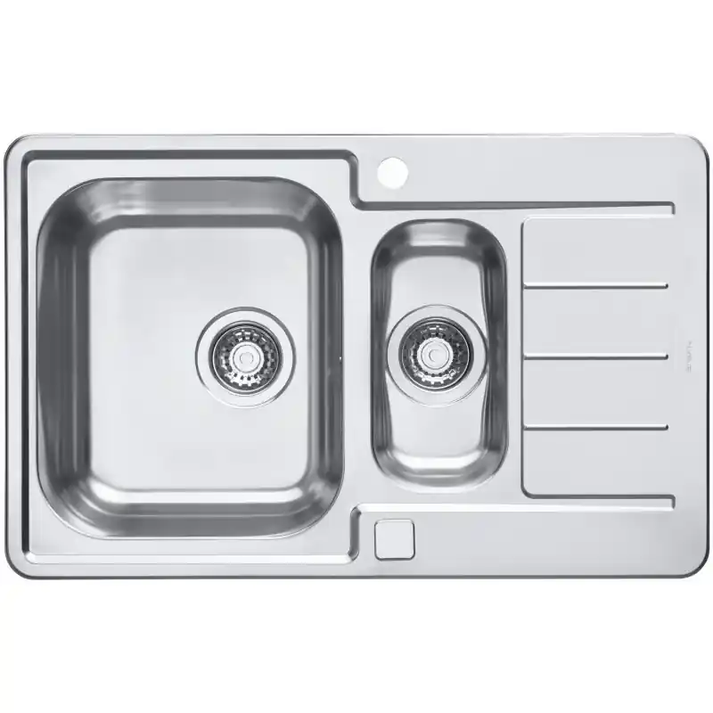 Bestseller ALVEUS LINE 70 Maxim Edelstahlspüle, 795 x 505 mm, F/S 1085960