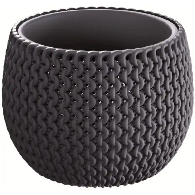Prosperplast SPLOFY Bowl Blumentopf 14,4cm, 0,75l, anthrazit DKSP150 Saisonangebot