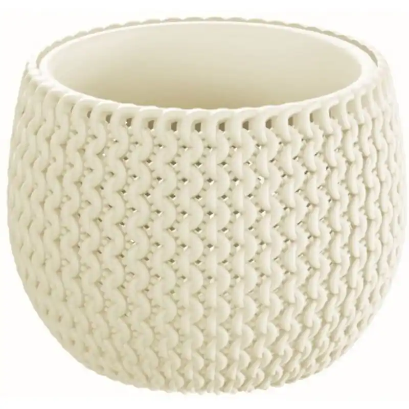 Prosperplast SPLOFY Bowl Blumentopf 14,4cm, 0,75l, creme DKSP150 Meistverkauft