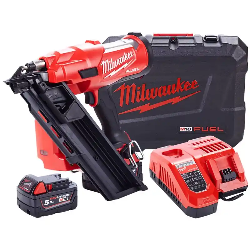 Milwaukee M18 FFN-502C Akku-nagler 2x5.0 Ah, Transportkoffer 4933471404 Neue Kollektion