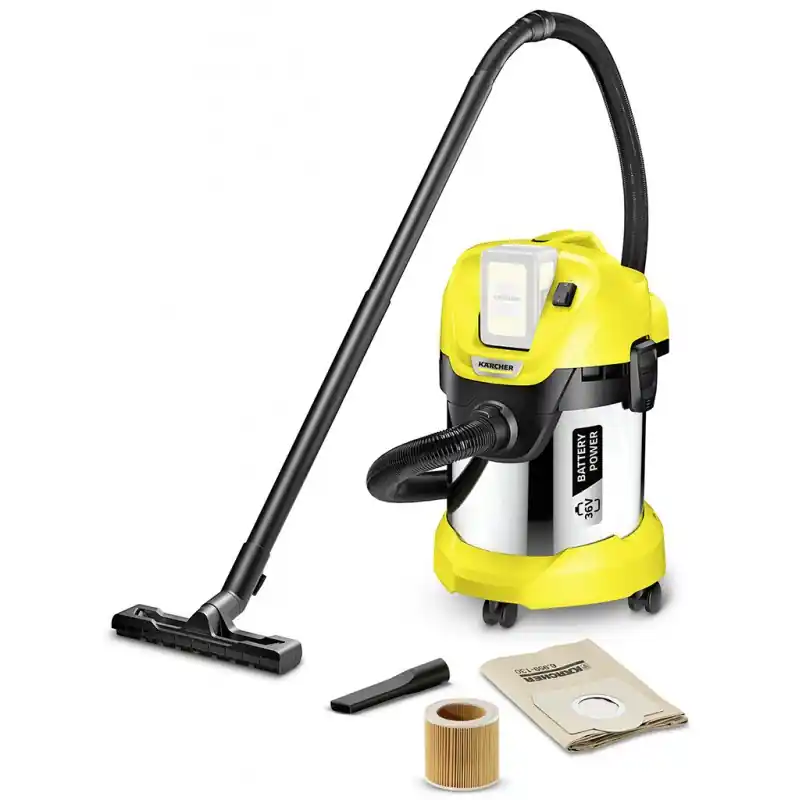 Sale Kärcher WD 3 Premium Battery Mehrzwecksauger (36V/ohne Akku/17L) 1.629-950.0