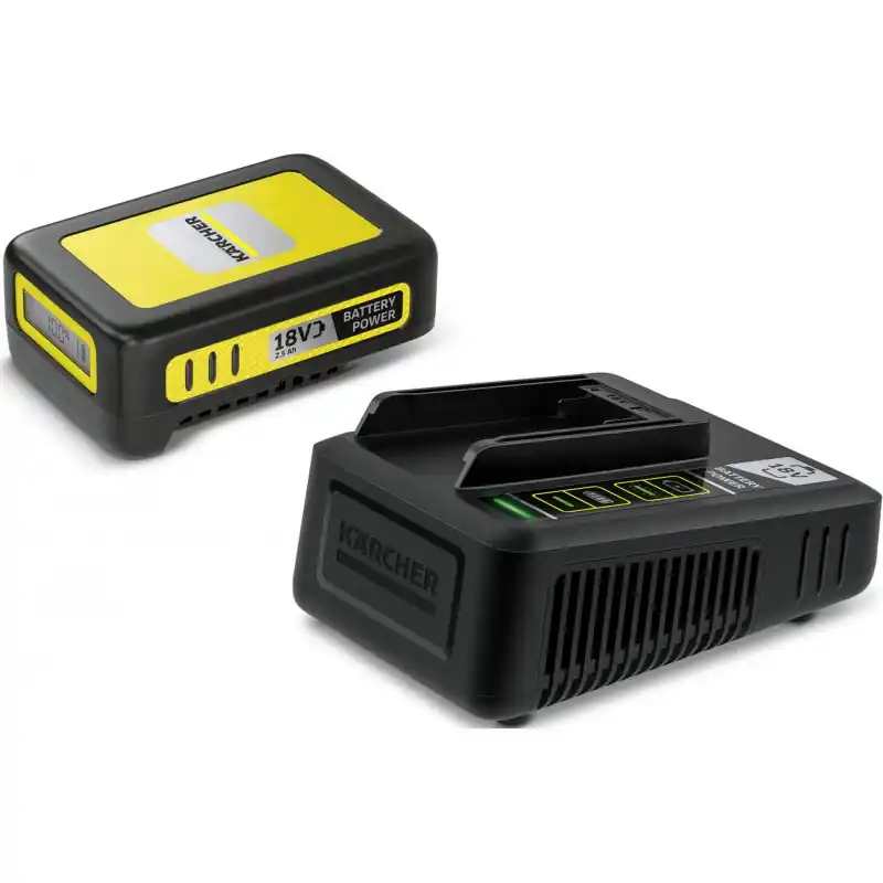 Begrenztes Angebot Kärcher Battery Power Akku und Schnellladegerätt 18V/2,5Ah 2.445-062.0