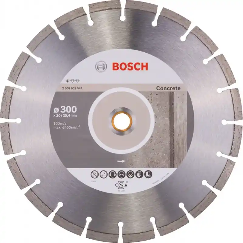 BOSCH Standard for Concrete Diamanttrennscheibe 300x20mm 2608602543 Finale Aktion