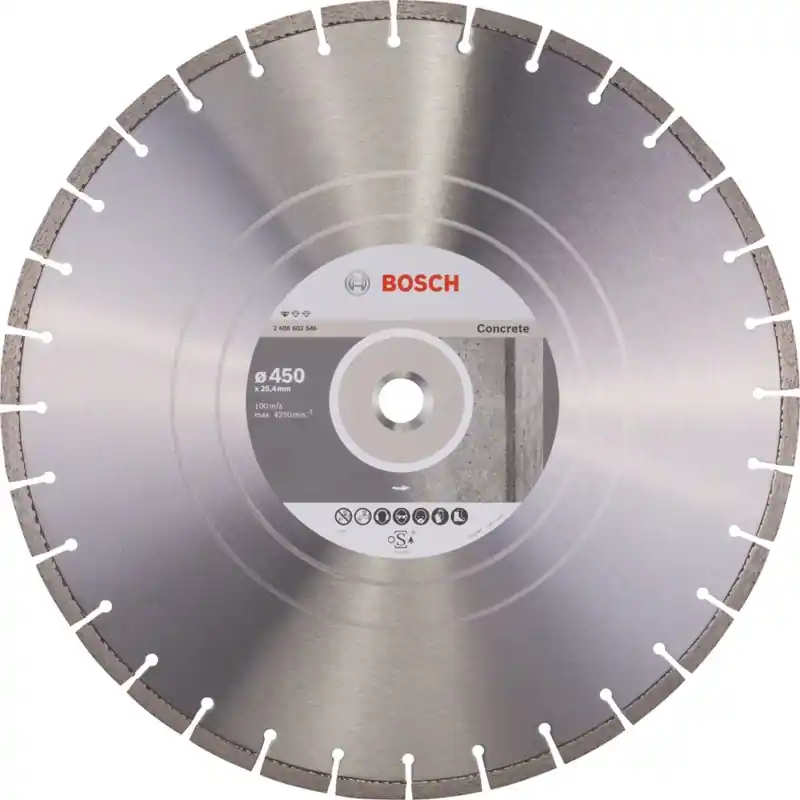 Must-Have BOSCH Standard for Concrete Diamanttrennscheibe 450x25,40mm 2608602546