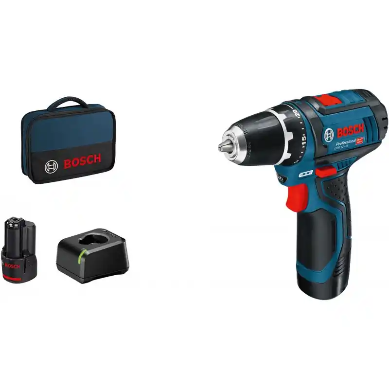 Top-Preis BOSCH GSR 12V-15 Akku-Bohrschrauber 060186810F