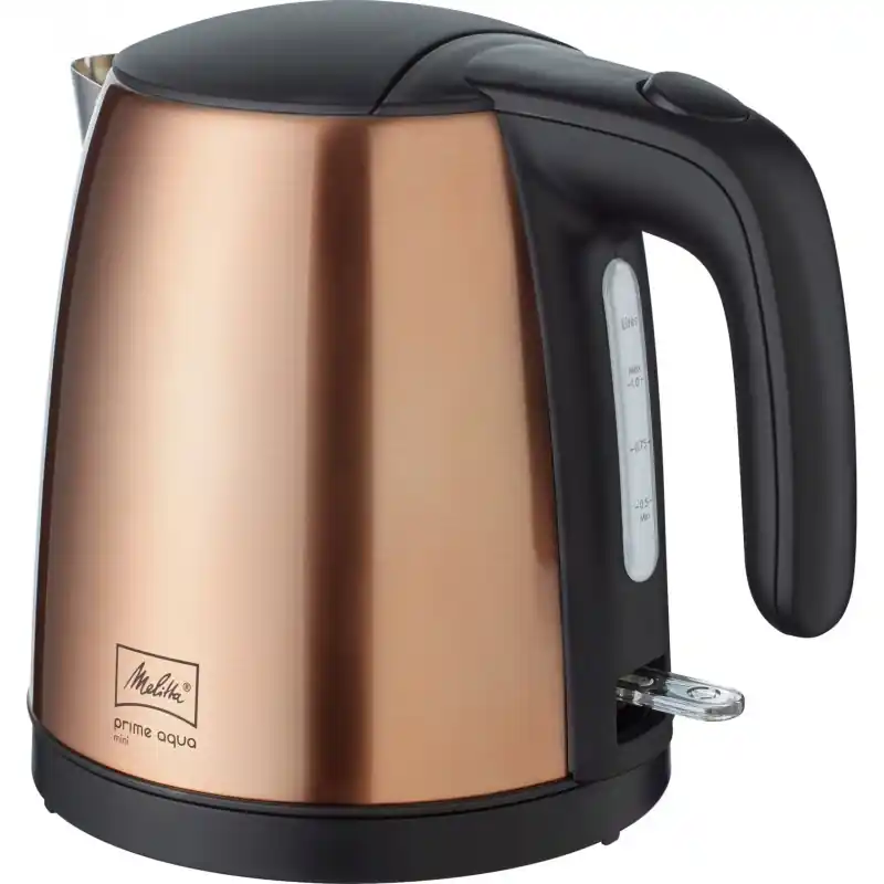 Billig Melitta Prime Aqua mini Wasserkocher, 1l, Kupfer