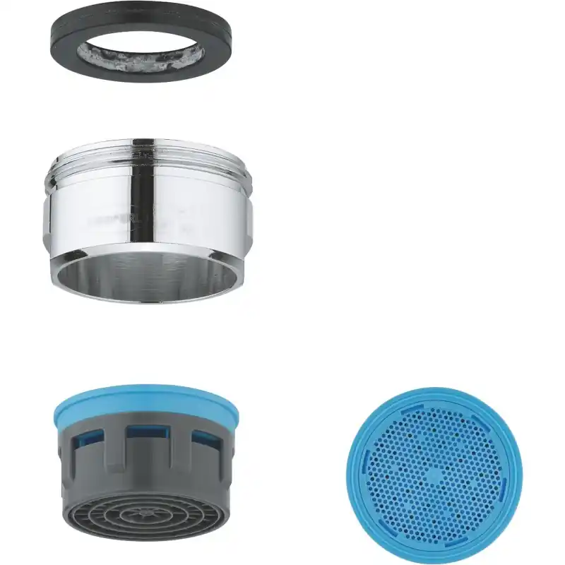 Direktkauf GROHE Ersatzteile - Luftsprudler (Mousseur), M24x1, 15 l/min, verchromt 13929000