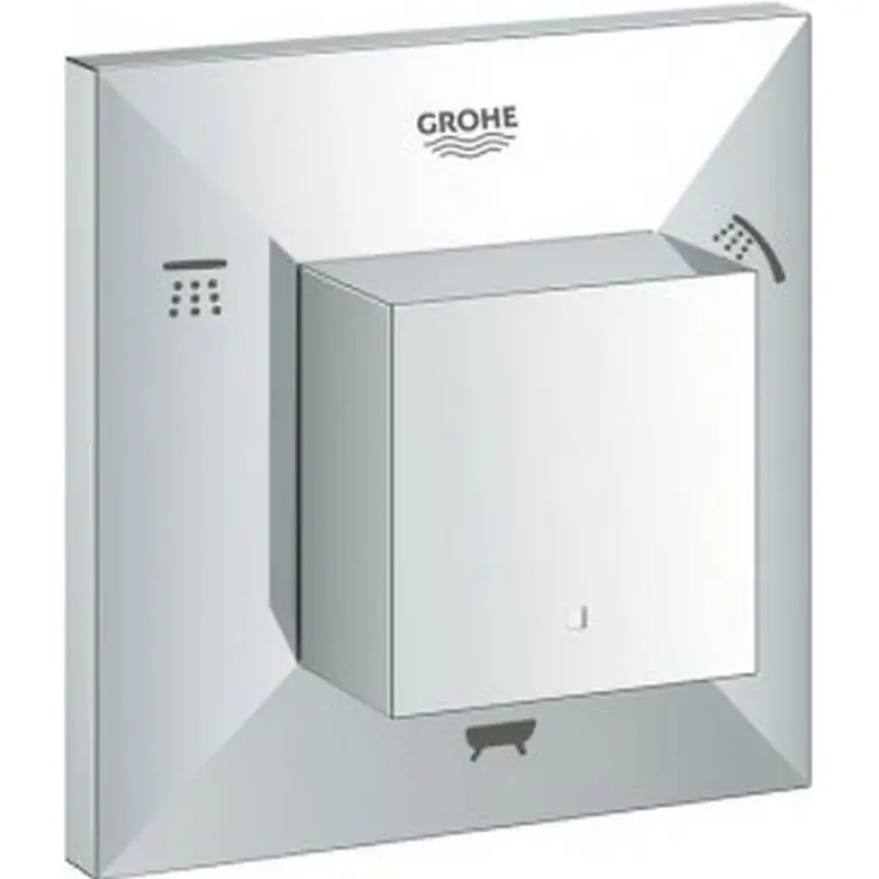 Echt GROHE Allure Brilliant UP-Ventil Oberbau Fertigmontageset chrom 19796000