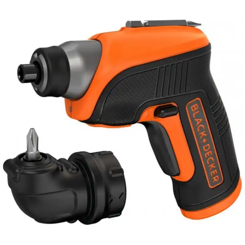 Echt Black Decker CS3652LC-QW Akku-Schrauber mit Winkelaufsatz (5,5Nm/3,6V/1,5Ah)