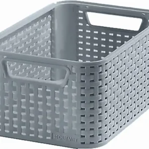 Nur Für Kurze Zeit CURVER STYLE S Aufbewahrungsbox 28,5 x 13 x 19,4 cm hellgrau 03614-099