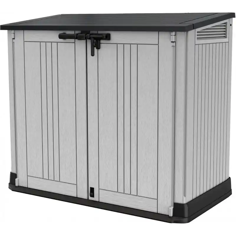 Letzte Chance KETER STORE IT OUT MIDI PRIME Aufbewahrungsbox 132 x 71,5 x 113,5 cm grau 17210430