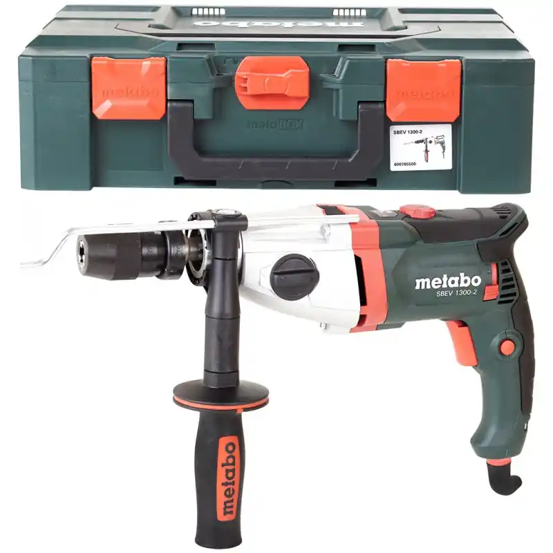 Metabo SBEV 1300-2 Schlagbohrmaschine 1300W, MetaBOX 145 L, 600785500 Kracherpreis