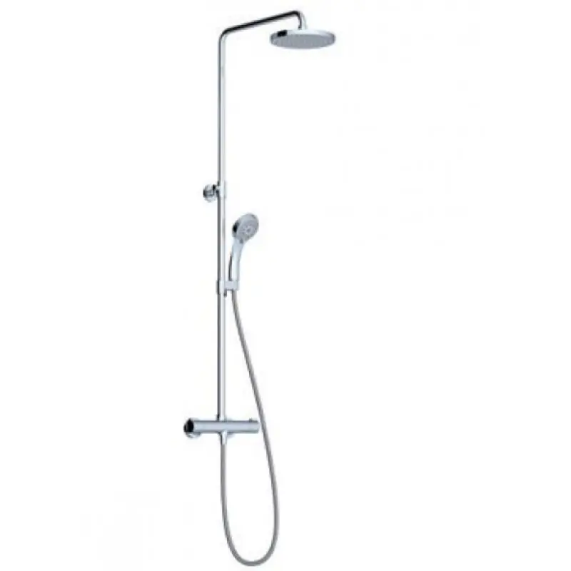 RAVAK TERMO 100 TE 091.00/150 Duales Duschsystem Brause mit Thermostat, 86-134 cm X070058 Sichere Zahlung