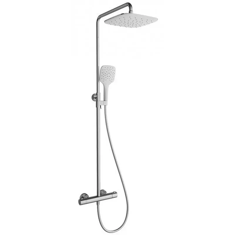RAVAK TE 093.00/150 Duales Duschsystem 300 Brause mit Thermostat, 84-131 cm X070099 Rabatt