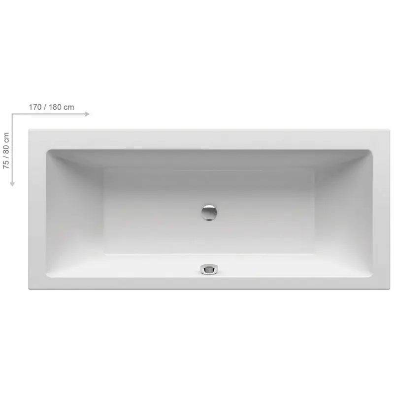 Knallerangebot RAVAK FORMY 01 Badewanne 170 x 75 cm, snowwhite C691000000
