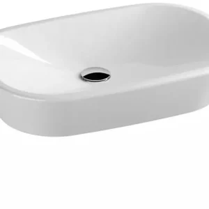 Sonderaktion RAVAK CERAMIC O Keramik-Aufsatzwaschbecken 60 x 40 cm, weiss XJX01160001