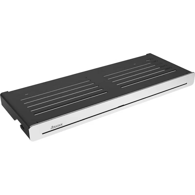 RAVAK SLIM S Ablage 278 x 103 x 22 mm schwarz/chrom X07P575 Top-Seller