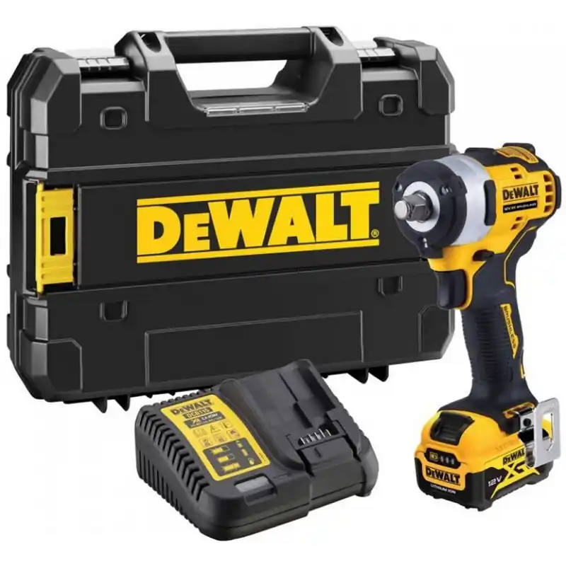 DeWALT DCF901P1-QW Akku-Schlagschrauber ( 1/2"/ 340Nm) (12V/1x5,0 Ah) Tstak Neue Kollektion