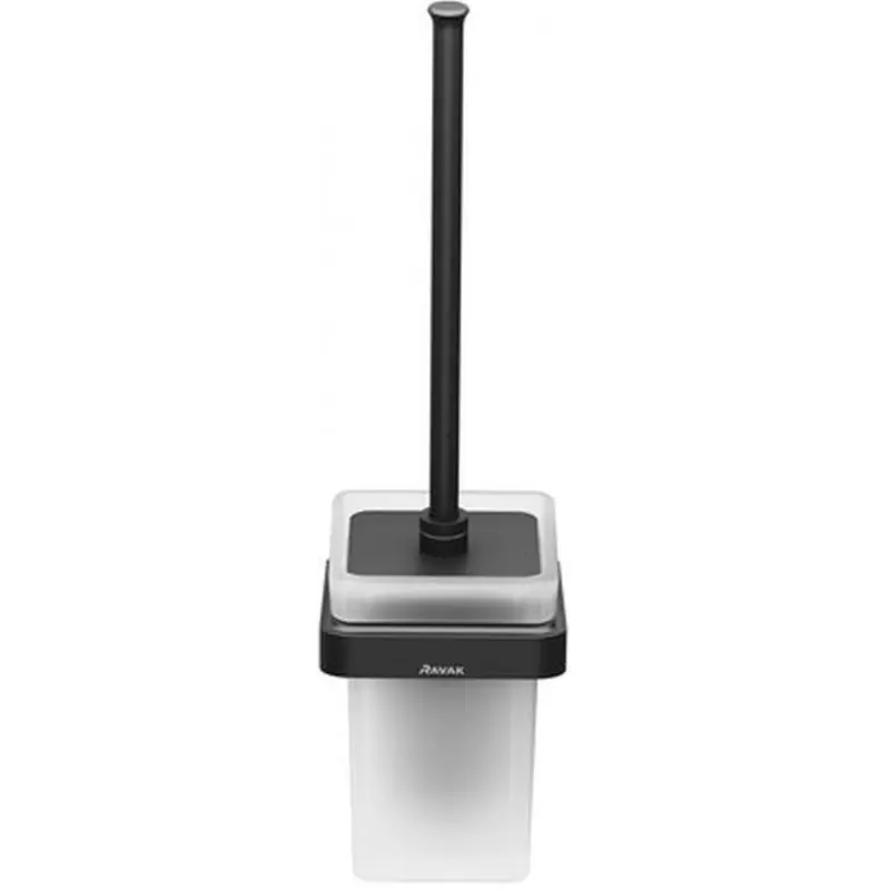 Wochenendangebot RAVAK 10° BLACK TD 410.20 Toilettenbürstenhalter mit Toilettenbürste X07P566