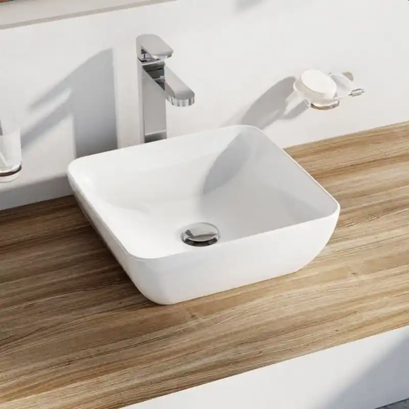 Angebot RAVAK UNI 380 S SLIM Keramik-Aufsatzwaschbecken XJX01138001