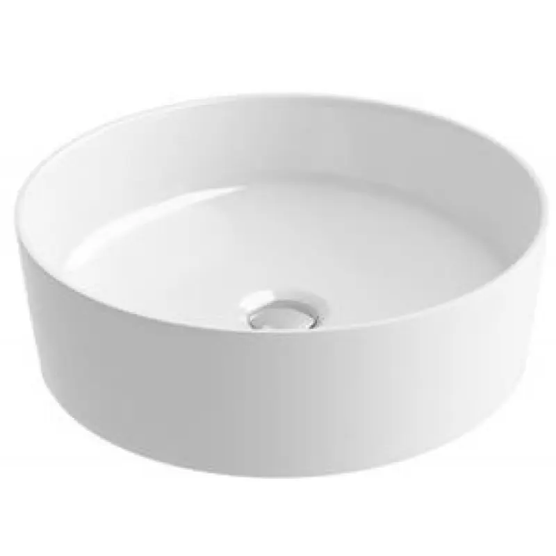 Schnäppchen RAVAK UNI 400 SLIM Keramik-Aufsatzwaschbecken XJX01140002