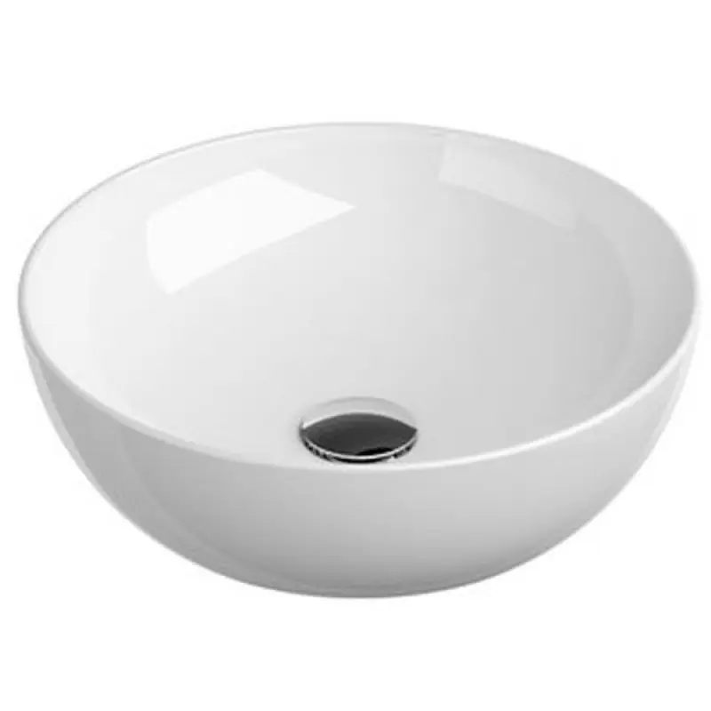 Rabatt RAVAK UNI 400 B SLIM Keramik-Aufsatzwaschbecken XJX01140003