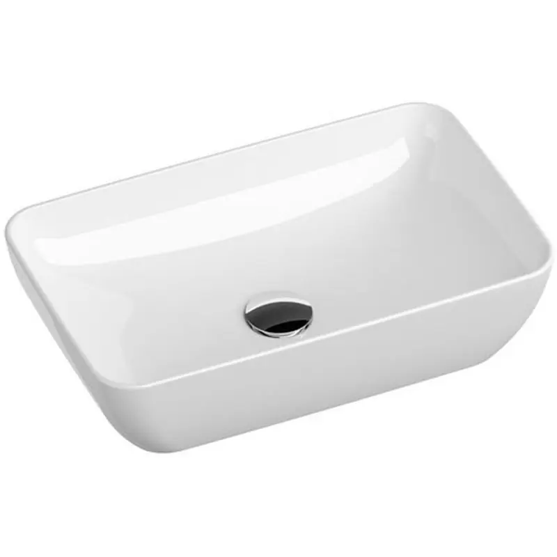 Saisonangebot RAVAK UNI 500 R SLIM Keramik-Aufsatzwaschbecken XJX01150001