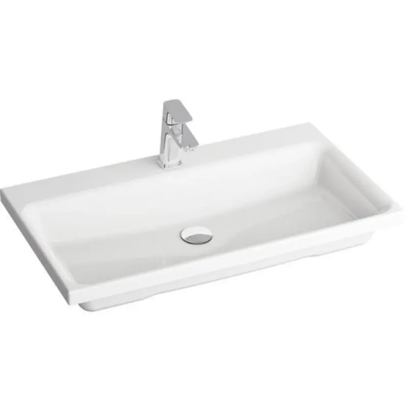 Solange Der Vorrat Reicht RAVAK COMFORT 800 Waschbecken weiss XJX01280001
