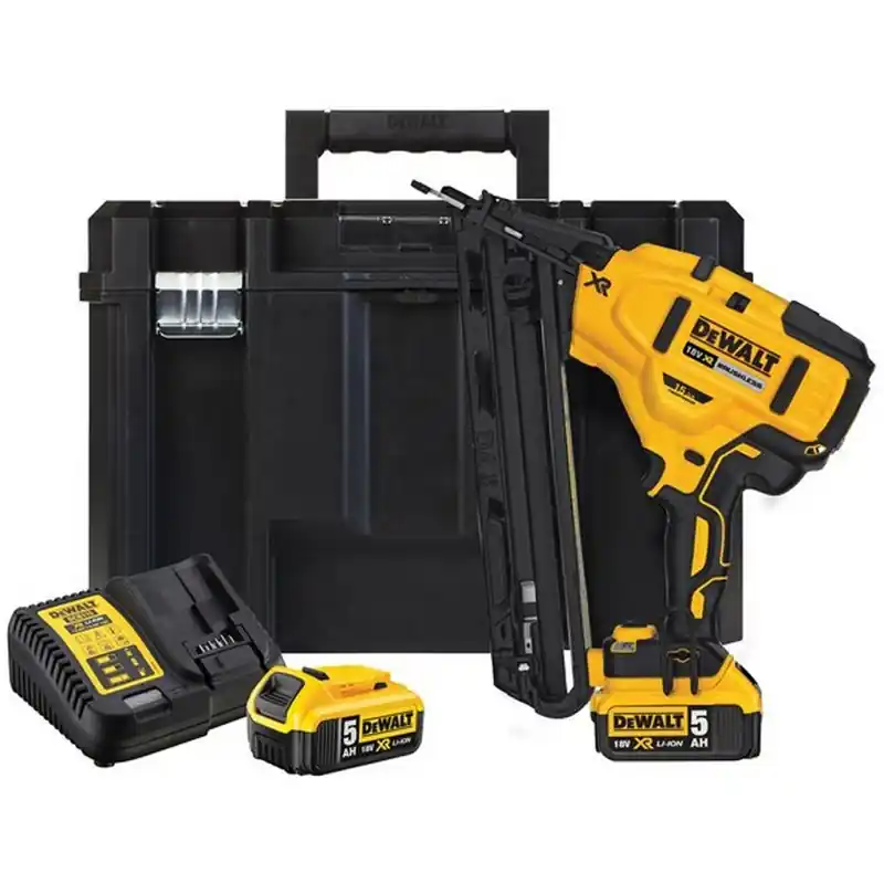 Ausverkauf DeWALT DCN650P2-QW Akku-Nagler XR (50mm/18V/2x5,0Ah) Tstak