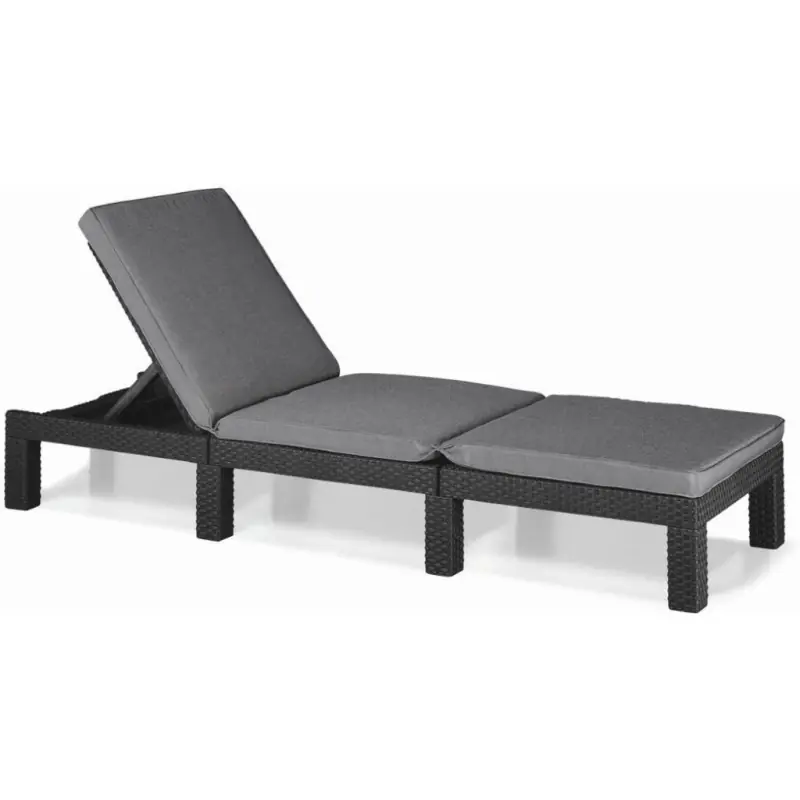 Begrenztes Angebot KETER DAYTONA DELUXE Sonnenliege, 195 x 65 x 25,5 cm, graphit 17211632