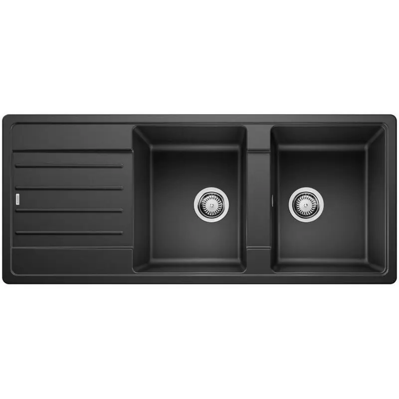 Abverkauf BLANCO Legra 8 - Silgranitspüle, 1160x500 mm, Schwarz 526088